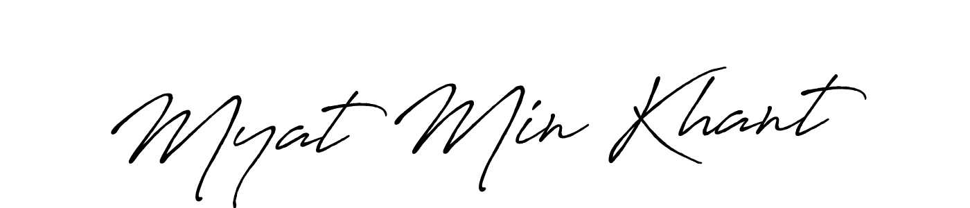 Make a short Myat Min Khant signature style. Manage your documents anywhere anytime using Antro_Vectra_Bolder. Create and add eSignatures, submit forms, share and send files easily. Myat Min Khant signature style 7 images and pictures png