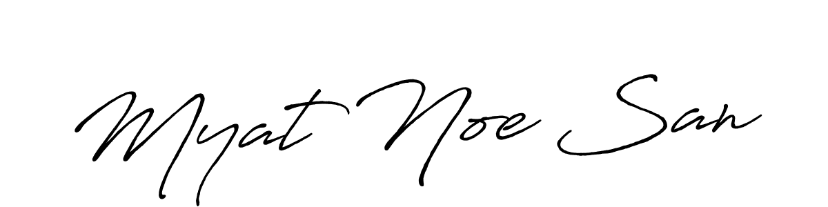 You can use this online signature creator to create a handwritten signature for the name Myat Noe San. This is the best online autograph maker. Myat Noe San signature style 7 images and pictures png