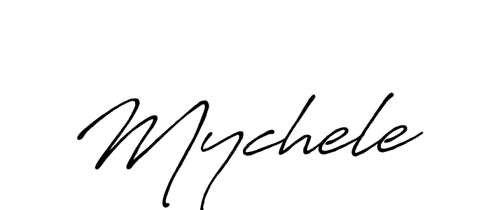 How to Draw Mychele signature style? Antro_Vectra_Bolder is a latest design signature styles for name Mychele. Mychele signature style 7 images and pictures png