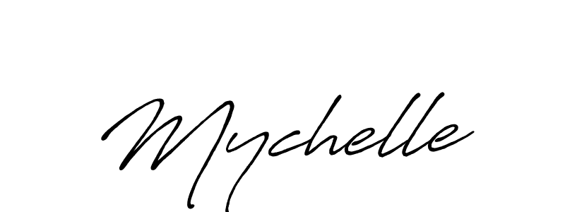 Similarly Antro_Vectra_Bolder is the best handwritten signature design. Signature creator online .You can use it as an online autograph creator for name Mychelle. Mychelle signature style 7 images and pictures png