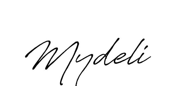 if you are searching for the best signature style for your name Mydeli. so please give up your signature search. here we have designed multiple signature styles  using Antro_Vectra_Bolder. Mydeli signature style 7 images and pictures png