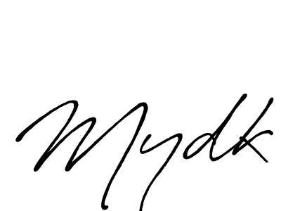 Best and Professional Signature Style for Mydk. Antro_Vectra_Bolder Best Signature Style Collection. Mydk signature style 7 images and pictures png