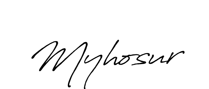 Also we have Myhosur name is the best signature style. Create professional handwritten signature collection using Antro_Vectra_Bolder autograph style. Myhosur signature style 7 images and pictures png
