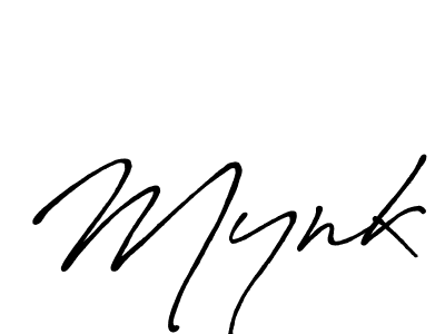 Similarly Antro_Vectra_Bolder is the best handwritten signature design. Signature creator online .You can use it as an online autograph creator for name Mynk. Mynk signature style 7 images and pictures png