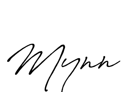 How to make Mynn name signature. Use Antro_Vectra_Bolder style for creating short signs online. This is the latest handwritten sign. Mynn signature style 7 images and pictures png