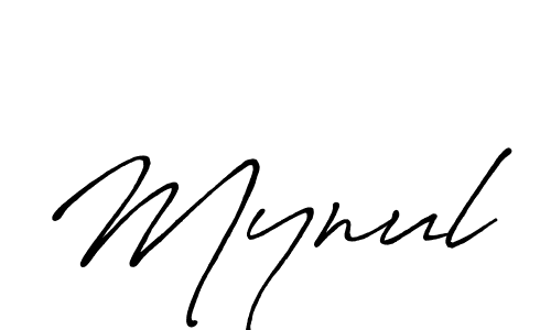 Make a beautiful signature design for name Mynul. Use this online signature maker to create a handwritten signature for free. Mynul signature style 7 images and pictures png