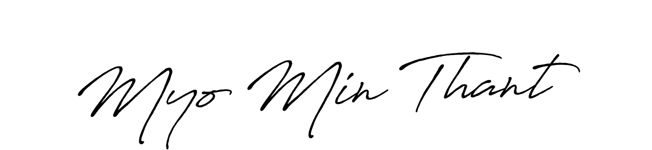 Similarly Antro_Vectra_Bolder is the best handwritten signature design. Signature creator online .You can use it as an online autograph creator for name Myo Min Thant. Myo Min Thant signature style 7 images and pictures png