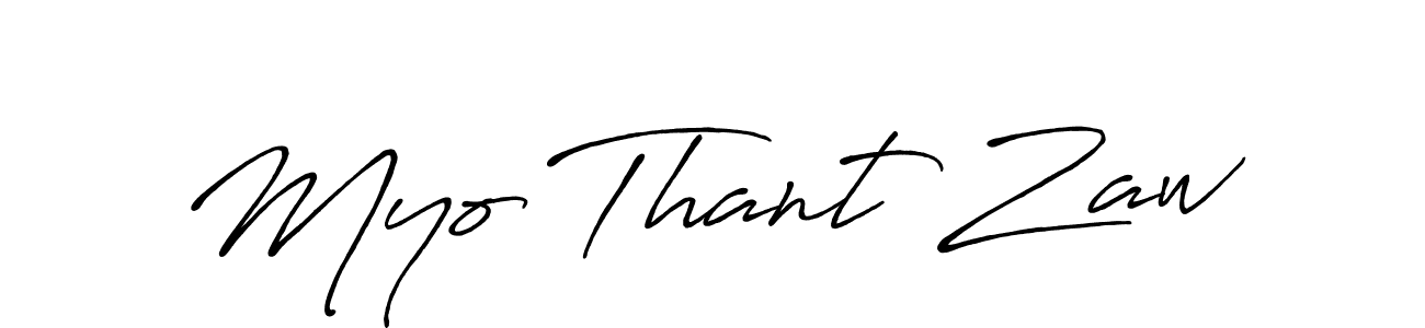 if you are searching for the best signature style for your name Myo Thant Zaw. so please give up your signature search. here we have designed multiple signature styles  using Antro_Vectra_Bolder. Myo Thant Zaw signature style 7 images and pictures png