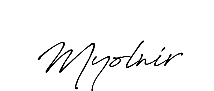 if you are searching for the best signature style for your name Myolnir. so please give up your signature search. here we have designed multiple signature styles  using Antro_Vectra_Bolder. Myolnir signature style 7 images and pictures png