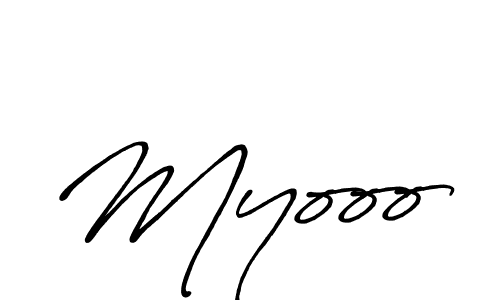 You should practise on your own different ways (Antro_Vectra_Bolder) to write your name (Myooo) in signature. don't let someone else do it for you. Myooo signature style 7 images and pictures png