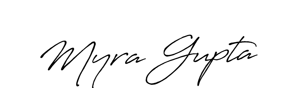 Once you've used our free online signature maker to create your best signature Antro_Vectra_Bolder style, it's time to enjoy all of the benefits that Myra Gupta name signing documents. Myra Gupta signature style 7 images and pictures png