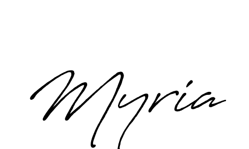 You should practise on your own different ways (Antro_Vectra_Bolder) to write your name (Myria) in signature. don't let someone else do it for you. Myria signature style 7 images and pictures png