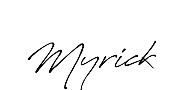 if you are searching for the best signature style for your name Myrick. so please give up your signature search. here we have designed multiple signature styles  using Antro_Vectra_Bolder. Myrick signature style 7 images and pictures png