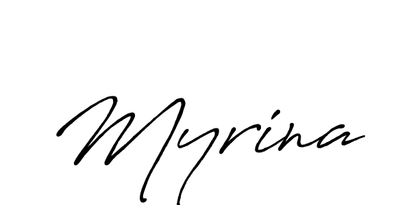 Once you've used our free online signature maker to create your best signature Antro_Vectra_Bolder style, it's time to enjoy all of the benefits that Myrina name signing documents. Myrina signature style 7 images and pictures png