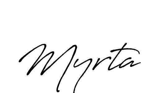 You should practise on your own different ways (Antro_Vectra_Bolder) to write your name (Myrta) in signature. don't let someone else do it for you. Myrta signature style 7 images and pictures png