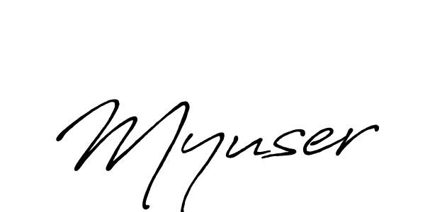 Similarly Antro_Vectra_Bolder is the best handwritten signature design. Signature creator online .You can use it as an online autograph creator for name Myuser. Myuser signature style 7 images and pictures png