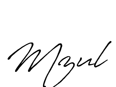 if you are searching for the best signature style for your name Mzul. so please give up your signature search. here we have designed multiple signature styles  using Antro_Vectra_Bolder. Mzul signature style 7 images and pictures png