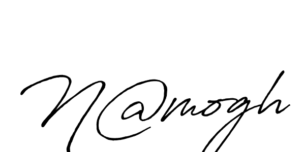 It looks lik you need a new signature style for name N@mogh. Design unique handwritten (Antro_Vectra_Bolder) signature with our free signature maker in just a few clicks. N@mogh signature style 7 images and pictures png