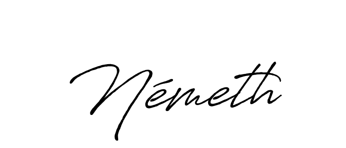 How to make Németh signature? Antro_Vectra_Bolder is a professional autograph style. Create handwritten signature for Németh name. Németh signature style 7 images and pictures png