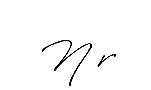 How to make N❤r signature? Antro_Vectra_Bolder is a professional autograph style. Create handwritten signature for N❤r name. N❤r signature style 7 images and pictures png
