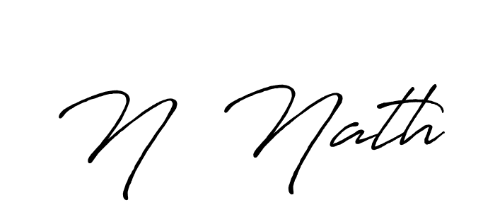 Once you've used our free online signature maker to create your best signature Antro_Vectra_Bolder style, it's time to enjoy all of the benefits that N  Nath name signing documents. N  Nath signature style 7 images and pictures png