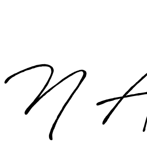 Make a beautiful signature design for name N A. Use this online signature maker to create a handwritten signature for free. N A signature style 7 images and pictures png