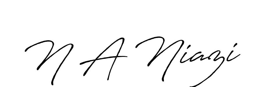 How to Draw N A Niazi signature style? Antro_Vectra_Bolder is a latest design signature styles for name N A Niazi. N A Niazi signature style 7 images and pictures png