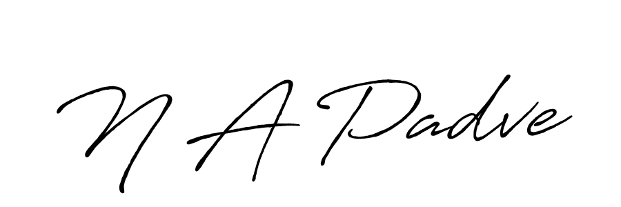 Also we have N A Padve name is the best signature style. Create professional handwritten signature collection using Antro_Vectra_Bolder autograph style. N A Padve signature style 7 images and pictures png