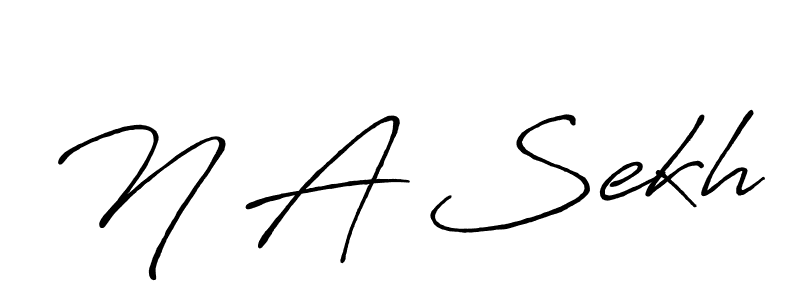Best and Professional Signature Style for N A Sekh. Antro_Vectra_Bolder Best Signature Style Collection. N A Sekh signature style 7 images and pictures png