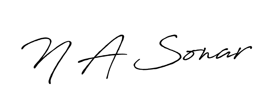 Here are the top 10 professional signature styles for the name N A Sonar. These are the best autograph styles you can use for your name. N A Sonar signature style 7 images and pictures png