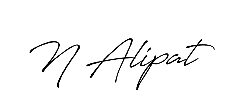 Also You can easily find your signature by using the search form. We will create N Alipat name handwritten signature images for you free of cost using Antro_Vectra_Bolder sign style. N Alipat signature style 7 images and pictures png