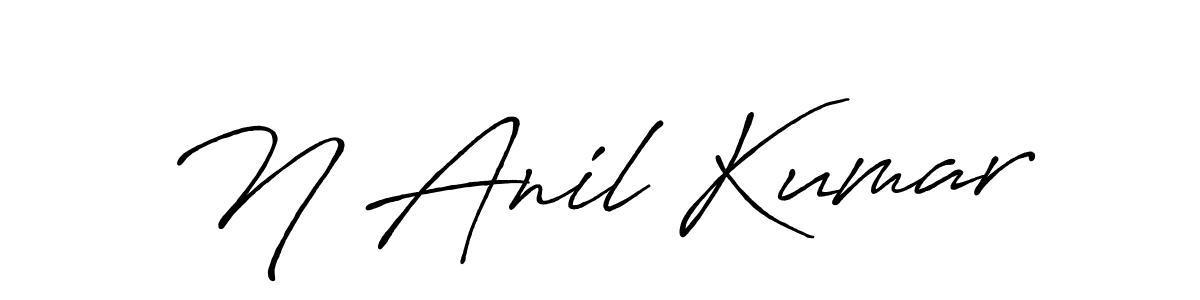 You should practise on your own different ways (Antro_Vectra_Bolder) to write your name (N Anil Kumar) in signature. don't let someone else do it for you. N Anil Kumar signature style 7 images and pictures png