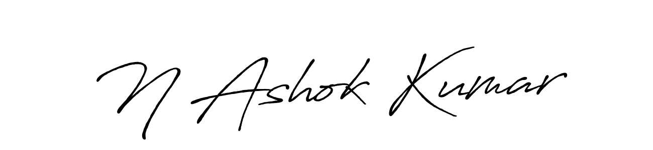 You can use this online signature creator to create a handwritten signature for the name N Ashok Kumar. This is the best online autograph maker. N Ashok Kumar signature style 7 images and pictures png
