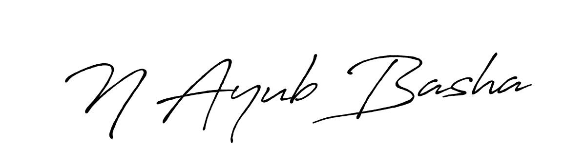 Here are the top 10 professional signature styles for the name N Ayub Basha. These are the best autograph styles you can use for your name. N Ayub Basha signature style 7 images and pictures png