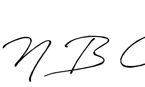 Also You can easily find your signature by using the search form. We will create N B C name handwritten signature images for you free of cost using Antro_Vectra_Bolder sign style. N B C signature style 7 images and pictures png