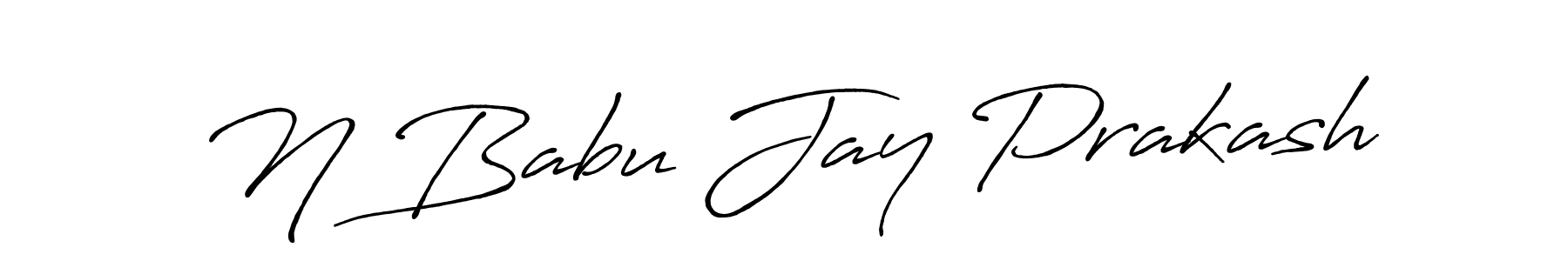How to Draw N Babu Jay Prakash signature style? Antro_Vectra_Bolder is a latest design signature styles for name N Babu Jay Prakash. N Babu Jay Prakash signature style 7 images and pictures png
