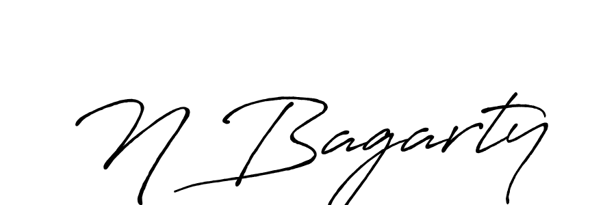if you are searching for the best signature style for your name N Bagarty. so please give up your signature search. here we have designed multiple signature styles  using Antro_Vectra_Bolder. N Bagarty signature style 7 images and pictures png