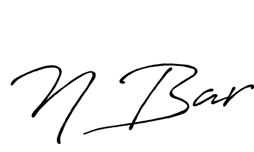 Best and Professional Signature Style for N Bar. Antro_Vectra_Bolder Best Signature Style Collection. N Bar signature style 7 images and pictures png