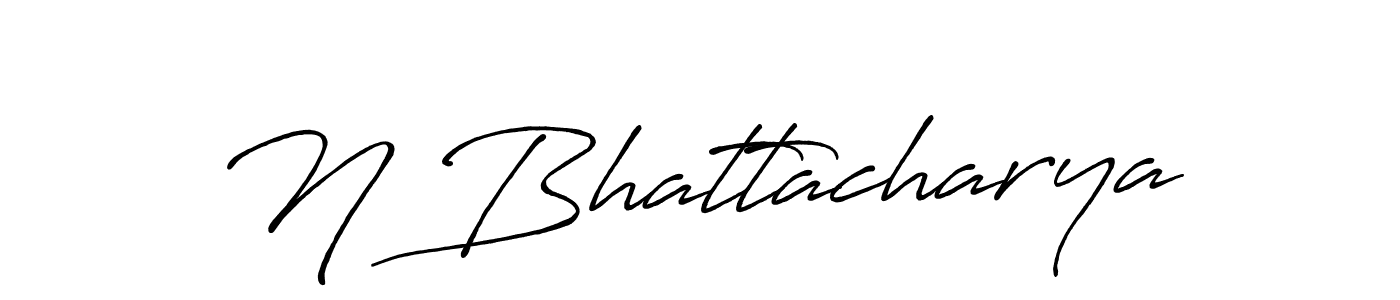 Make a short N Bhattacharya signature style. Manage your documents anywhere anytime using Antro_Vectra_Bolder. Create and add eSignatures, submit forms, share and send files easily. N Bhattacharya signature style 7 images and pictures png