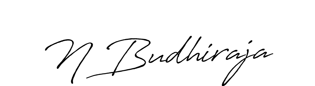 Make a beautiful signature design for name N Budhiraja. Use this online signature maker to create a handwritten signature for free. N Budhiraja signature style 7 images and pictures png