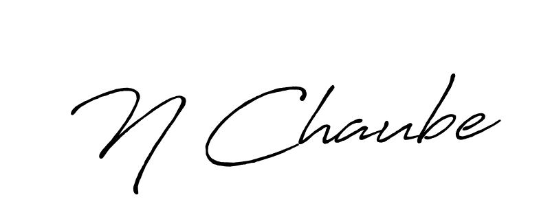 Antro_Vectra_Bolder is a professional signature style that is perfect for those who want to add a touch of class to their signature. It is also a great choice for those who want to make their signature more unique. Get N Chaube name to fancy signature for free. N Chaube signature style 7 images and pictures png