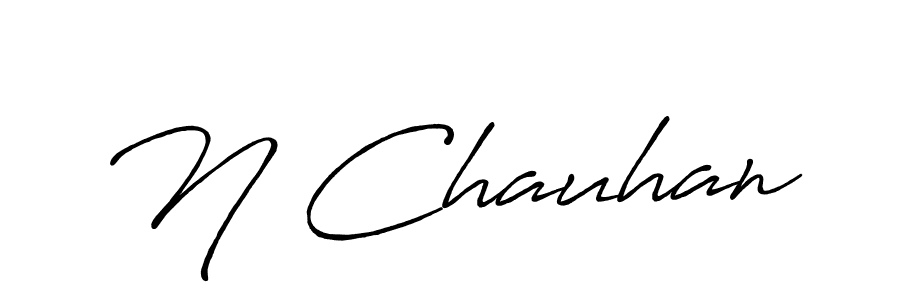 Best and Professional Signature Style for N Chauhan. Antro_Vectra_Bolder Best Signature Style Collection. N Chauhan signature style 7 images and pictures png