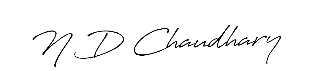 Once you've used our free online signature maker to create your best signature Antro_Vectra_Bolder style, it's time to enjoy all of the benefits that N D Chaudhary name signing documents. N D Chaudhary signature style 7 images and pictures png