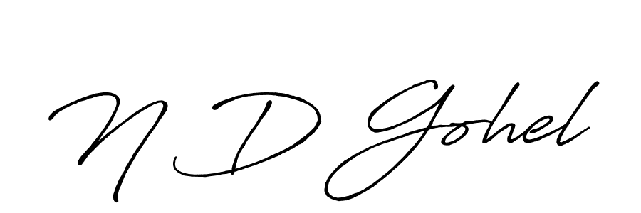 Once you've used our free online signature maker to create your best signature Antro_Vectra_Bolder style, it's time to enjoy all of the benefits that N D Gohel name signing documents. N D Gohel signature style 7 images and pictures png