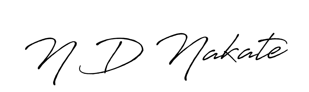 It looks lik you need a new signature style for name N D Nakate. Design unique handwritten (Antro_Vectra_Bolder) signature with our free signature maker in just a few clicks. N D Nakate signature style 7 images and pictures png