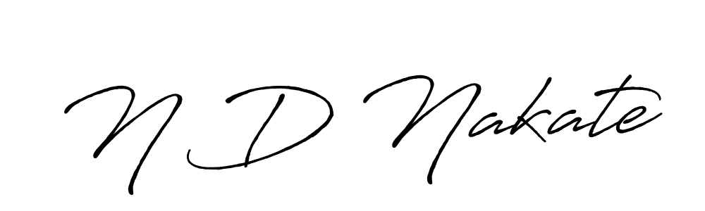 It looks lik you need a new signature style for name N D Nakate. Design unique handwritten (Antro_Vectra_Bolder) signature with our free signature maker in just a few clicks. N D Nakate signature style 7 images and pictures png