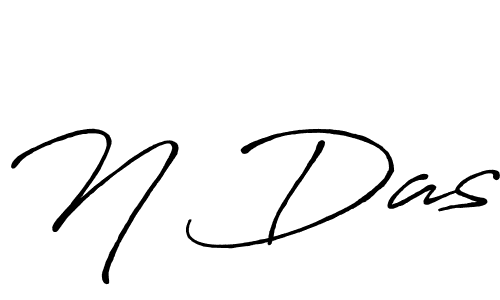 Antro_Vectra_Bolder is a professional signature style that is perfect for those who want to add a touch of class to their signature. It is also a great choice for those who want to make their signature more unique. Get N Das name to fancy signature for free. N Das signature style 7 images and pictures png