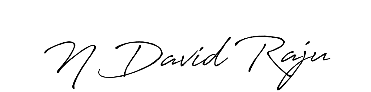 Similarly Antro_Vectra_Bolder is the best handwritten signature design. Signature creator online .You can use it as an online autograph creator for name N David Raju. N David Raju signature style 7 images and pictures png