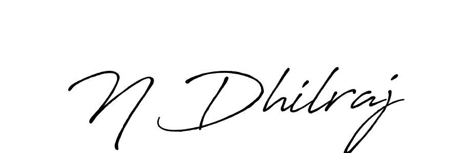 Best and Professional Signature Style for N Dhilraj. Antro_Vectra_Bolder Best Signature Style Collection. N Dhilraj signature style 7 images and pictures png