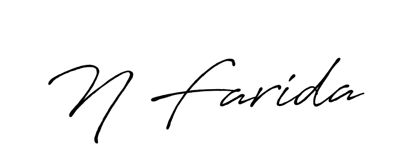 You can use this online signature creator to create a handwritten signature for the name N Farida. This is the best online autograph maker. N Farida signature style 7 images and pictures png